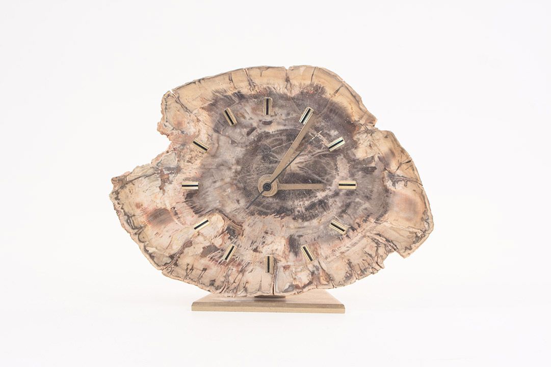 Foto Mineral Coaster Clock