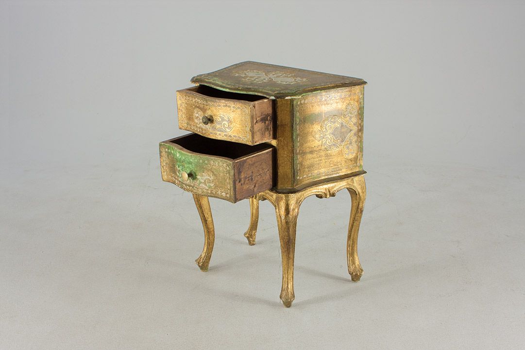 Foto Antique Golden Commode h60x47x30