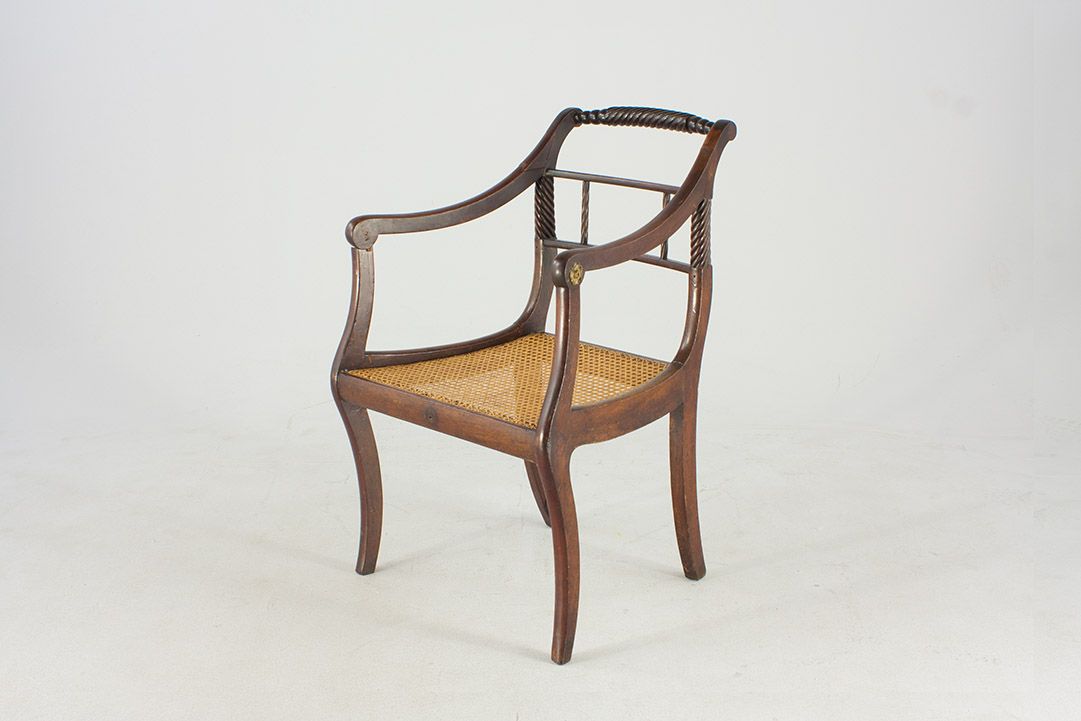 Foto Empire Wooden Armchair 1845