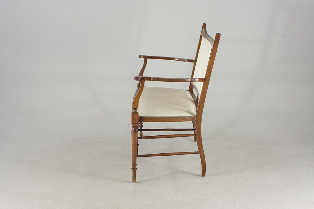 Foto Inlayed Empire Historism Patio Bench