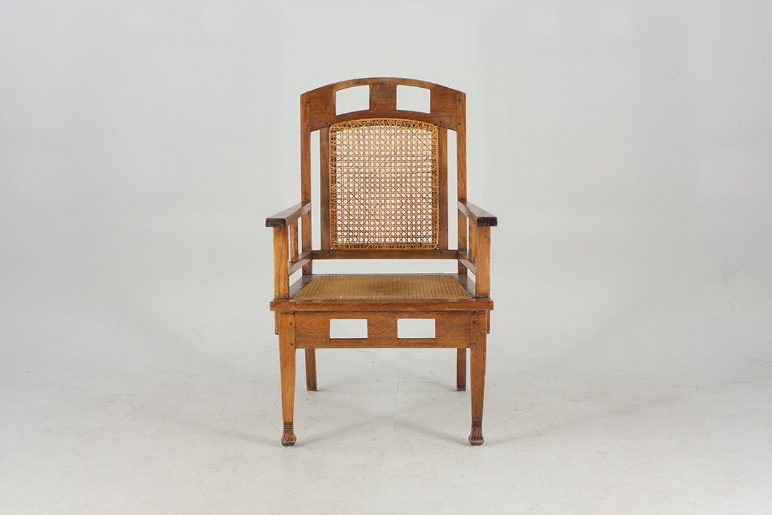 Foto Aristocratic Art Nouveau Lounge Chair Orangerie