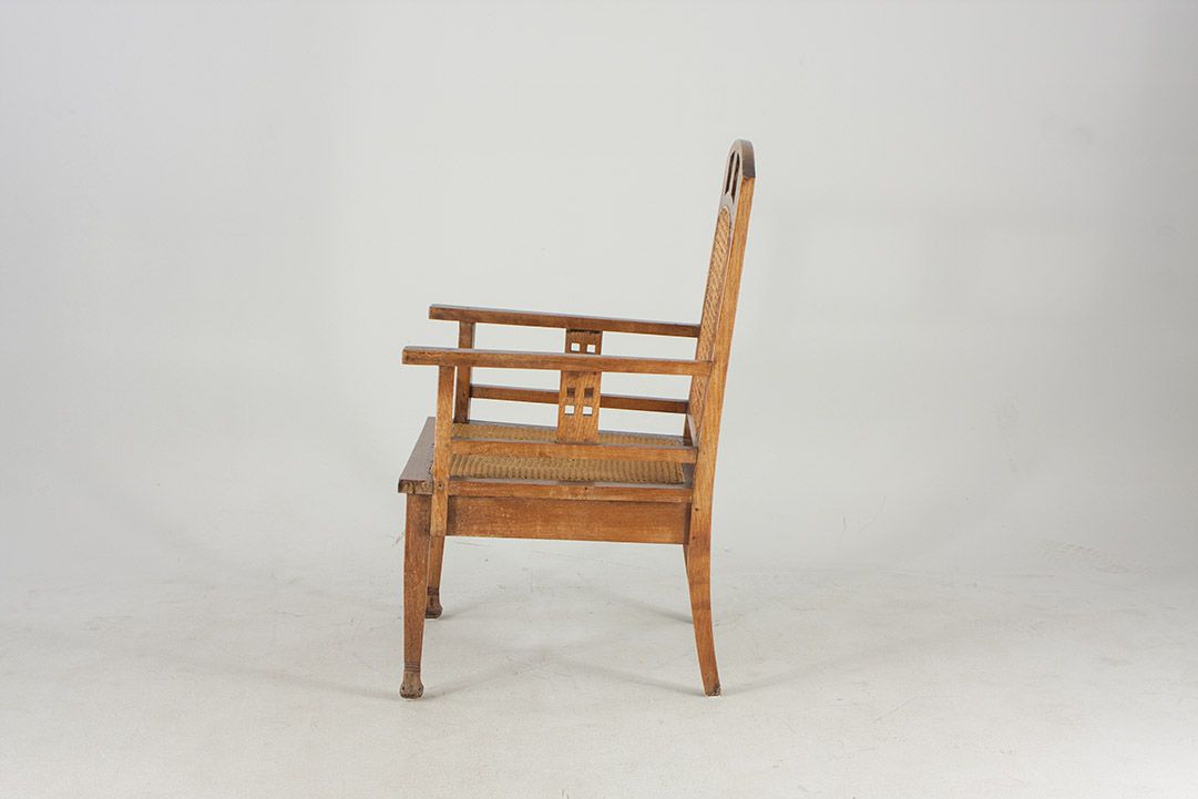 Foto Aristocratic Art Nouveau Lounge Chair Orangerie