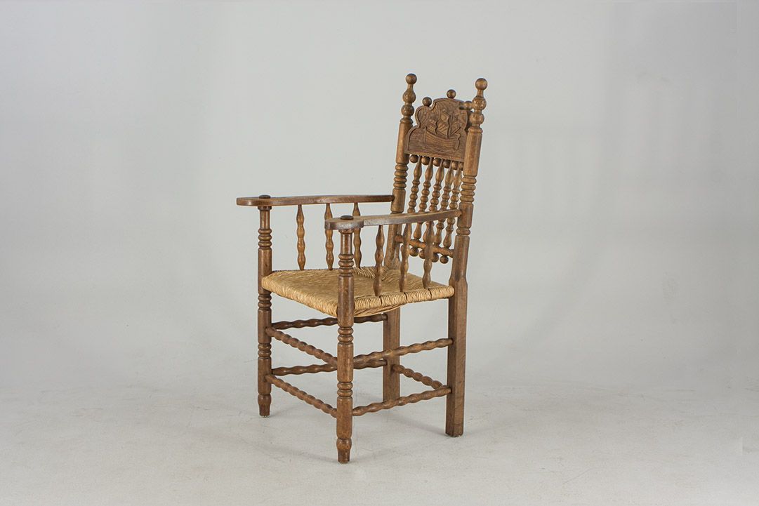 Foto Sailor Armchair &#8220;Worpswede&#8221; 1860