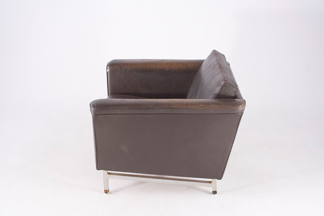 Foto Leather Armchair USA 1965