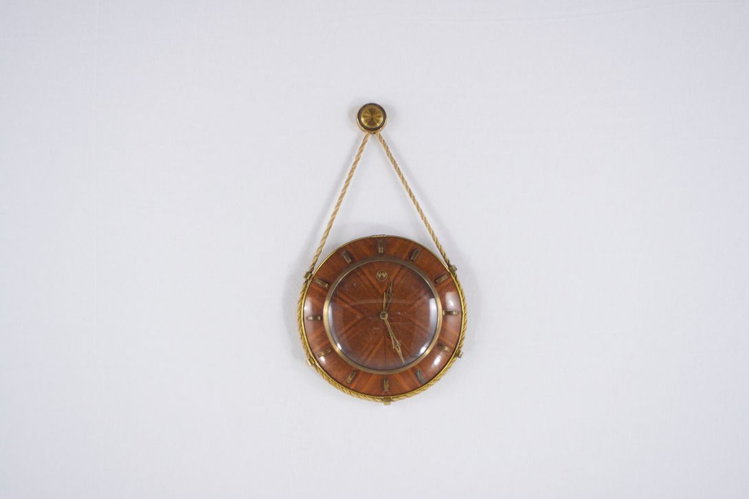 Foto Wooden Wall Clock, Sailor Style