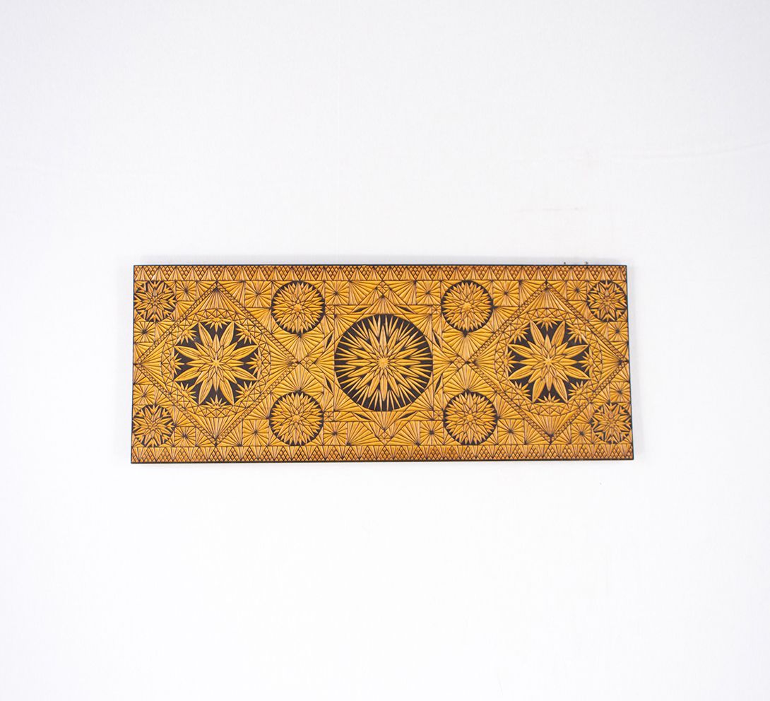 Foto Light Wood Relief Carved Ornaments Indonesia 1965 17C5
