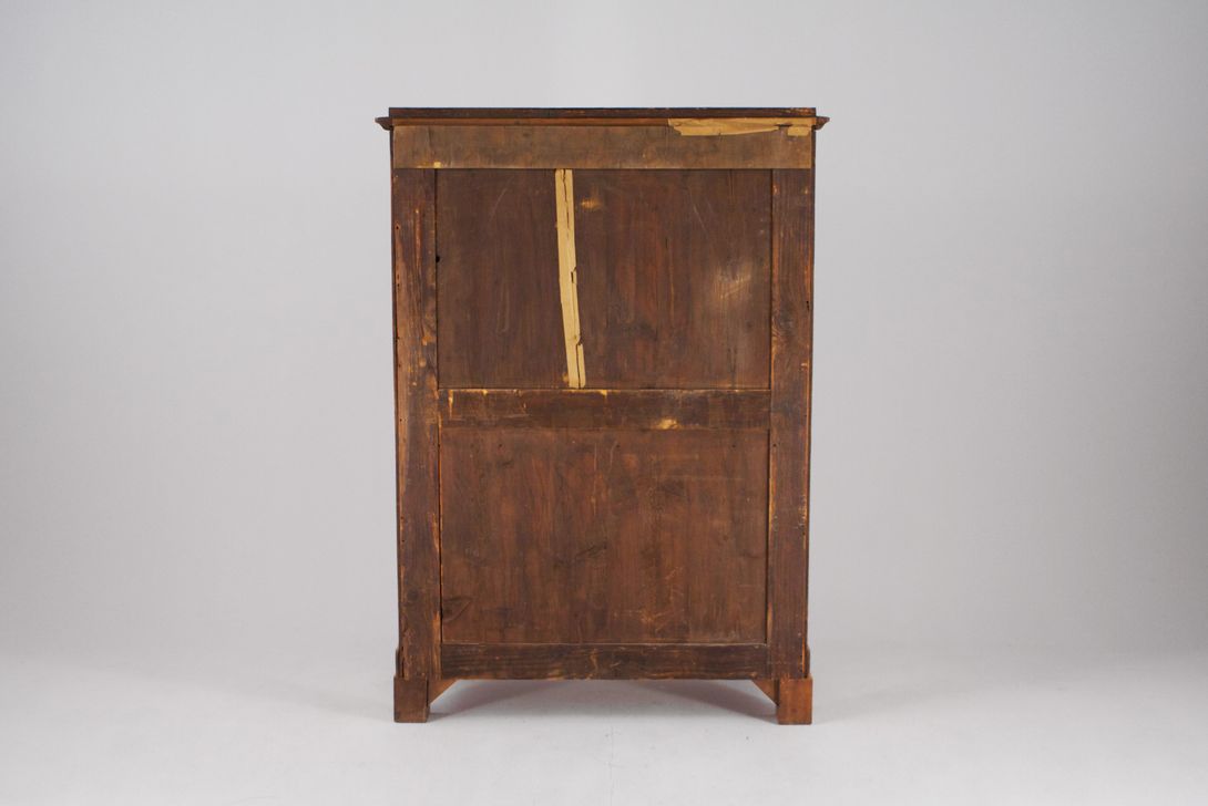 Foto Bureau with Round Front Foot Germany 1860 h150x106x52