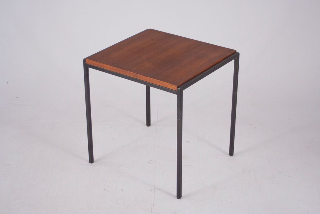 Foto Small Squared Coffee Table Modern Dutch 1960 h47x45x40 *