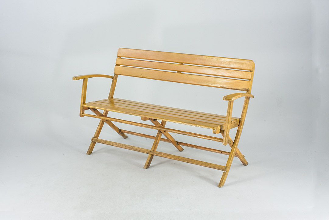 Foto Garden Bench Beech Germany 1955