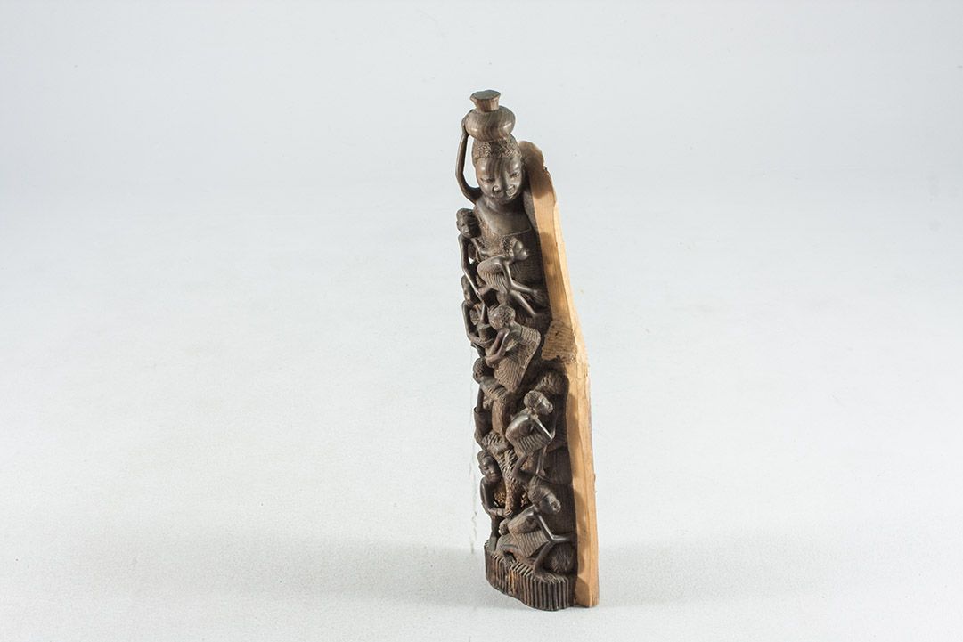 Foto African Sculpture, Carved Totem