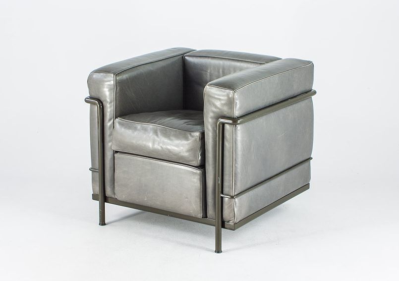 Foto Le Corbusier LC2 Cassina Armchair