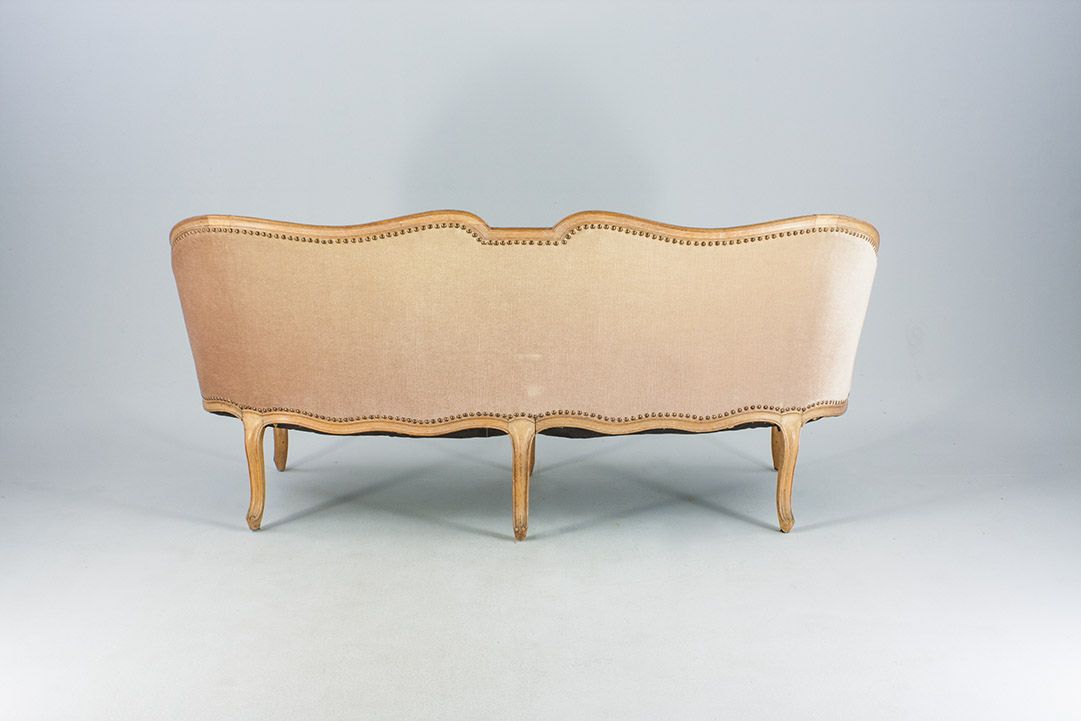 Foto Rose Velvet Stilmöbel Baroque Sofa 1959 h82x175x57