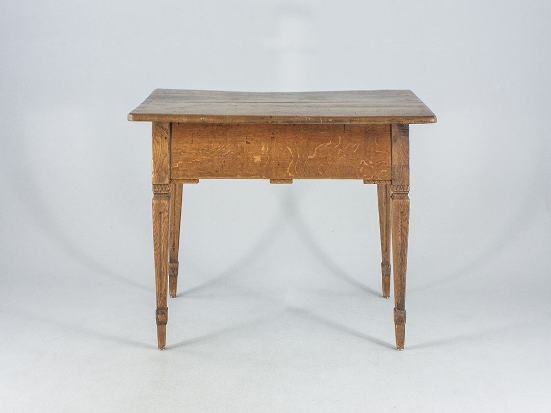 Foto Rustic Wooden Kitchen Table 1910 h79x110x80