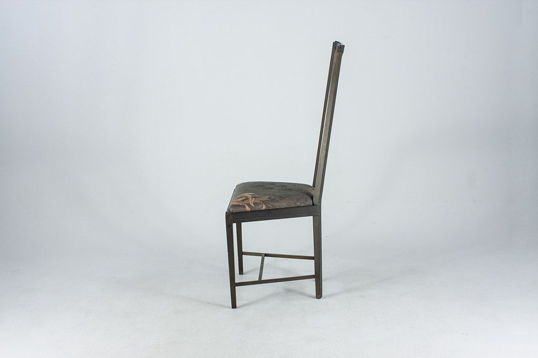 Foto Black 80s Chair, High Backrest