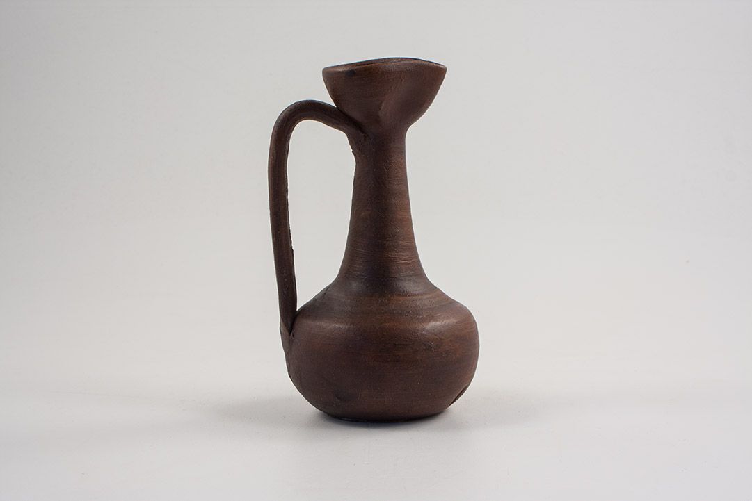 Foto Brown Ceramic Table Vase h20 D5