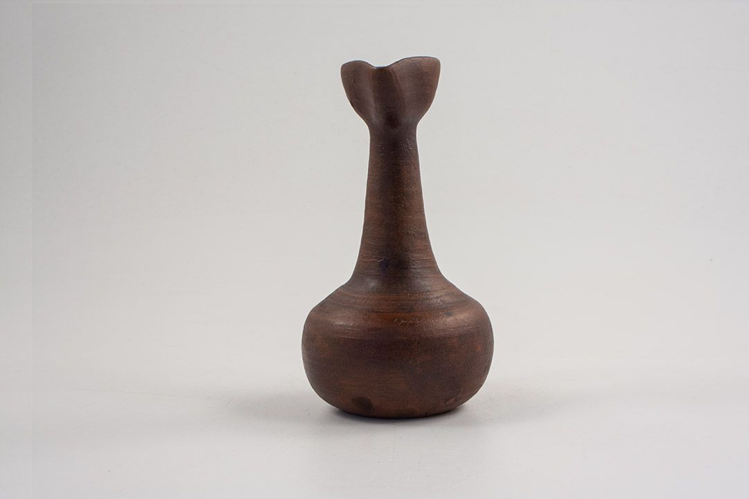 Foto Brown Ceramic Table Vase h20 D5