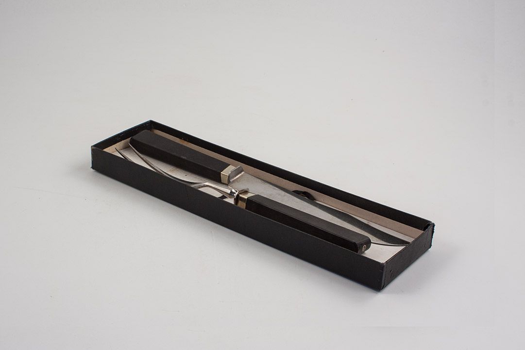 Foto Vintage Knife And Fork Set