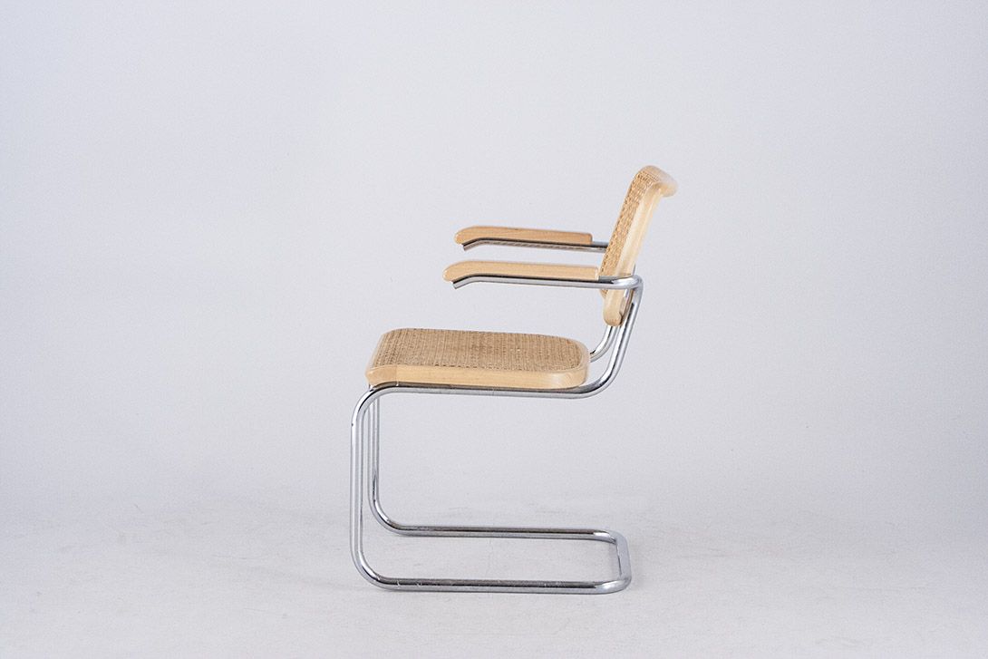 Foto Light Beige Thonet S 64 Cantilever Armchair