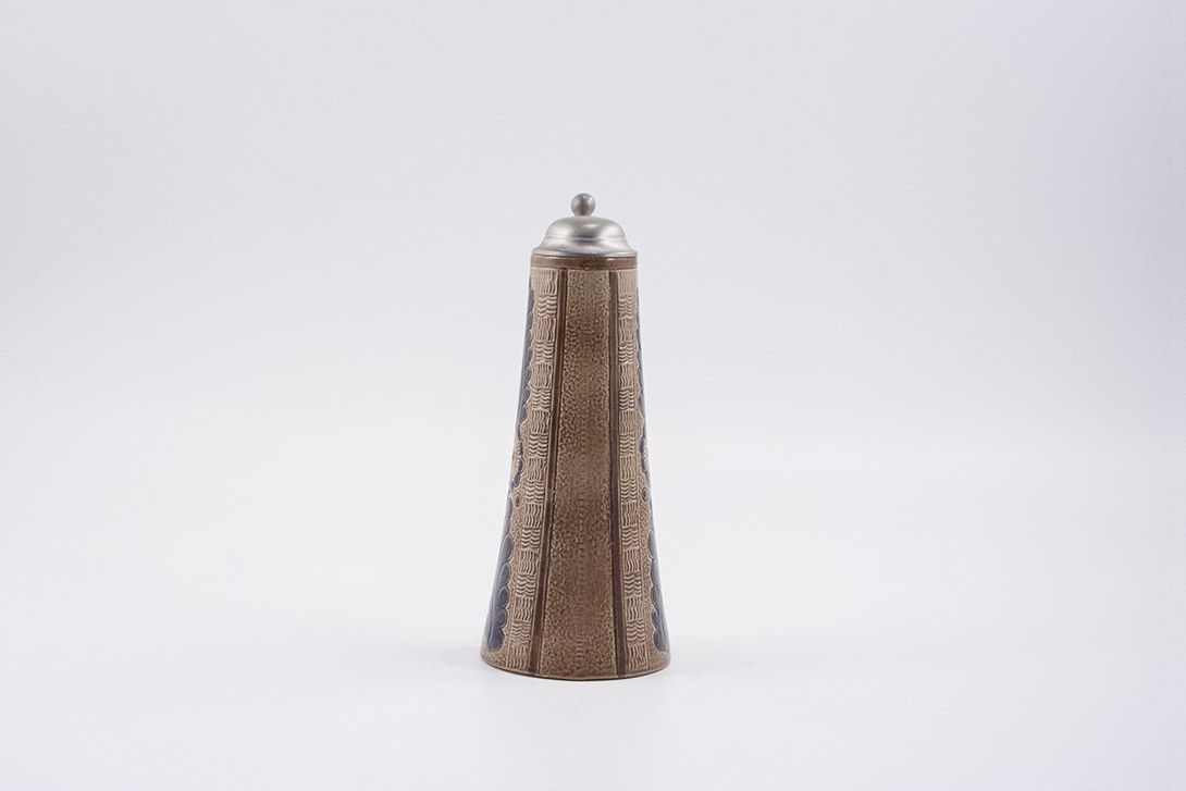 Foto Ceramic Beer Mug with Tin Lid Berlin h27