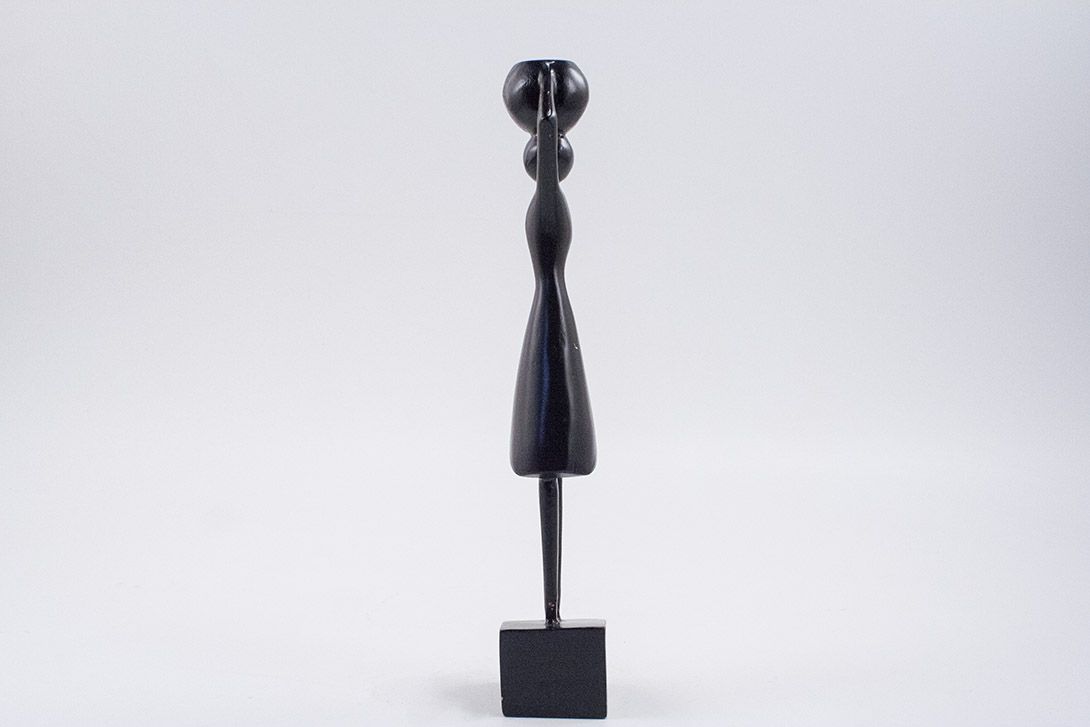 Foto Black African Sculpture of a Women h35x6x6