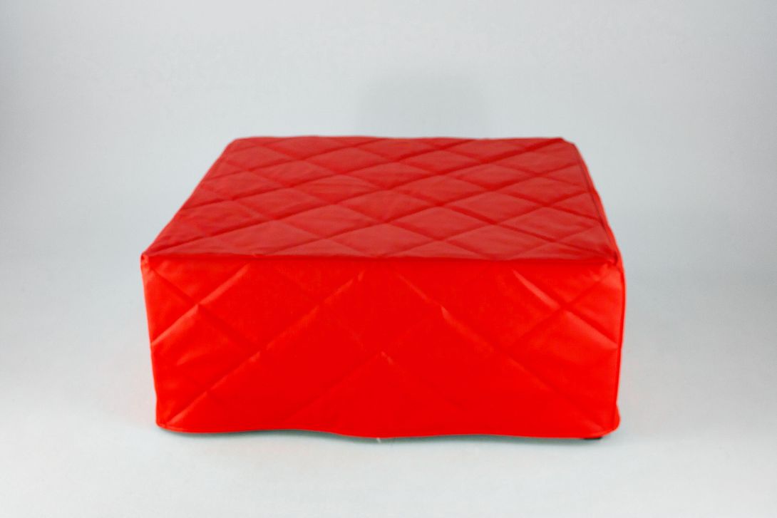 Foto Red Sky Leather Modular Lounge Seat h50x120x120