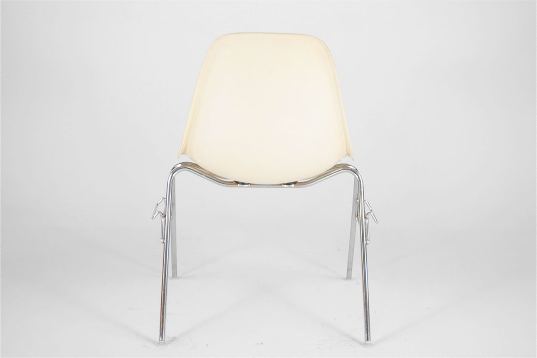 Foto Side Chair Offwhite  (Stacking Base)