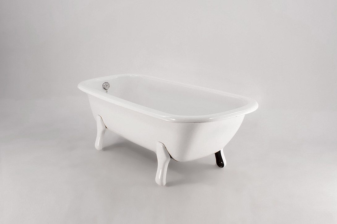 Foto White Bathtub on Feet 1935 h71x170x55