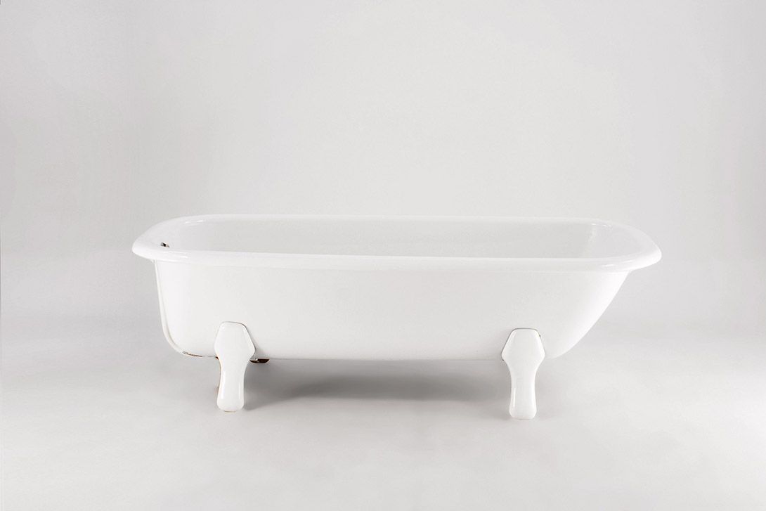 Foto White Bathtub on Feet 1935 h71x170x55