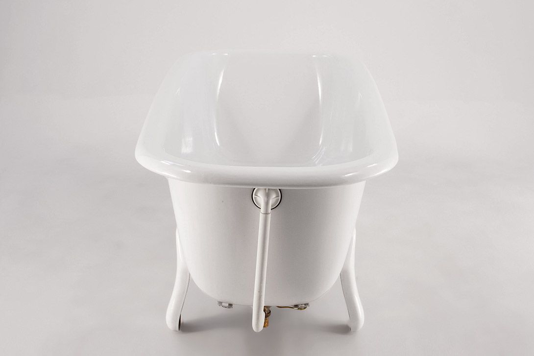 Foto White Bathtub on Feet 1935 h71x170x55