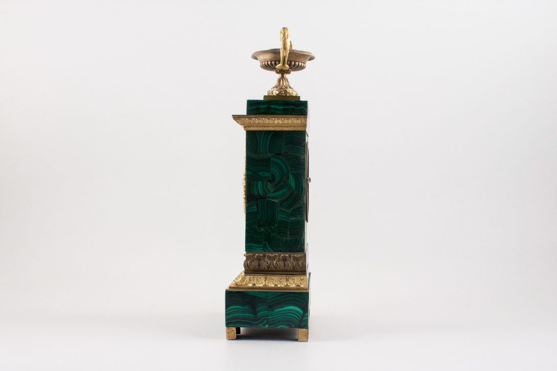 Foto Malachite Empire Clock 1840