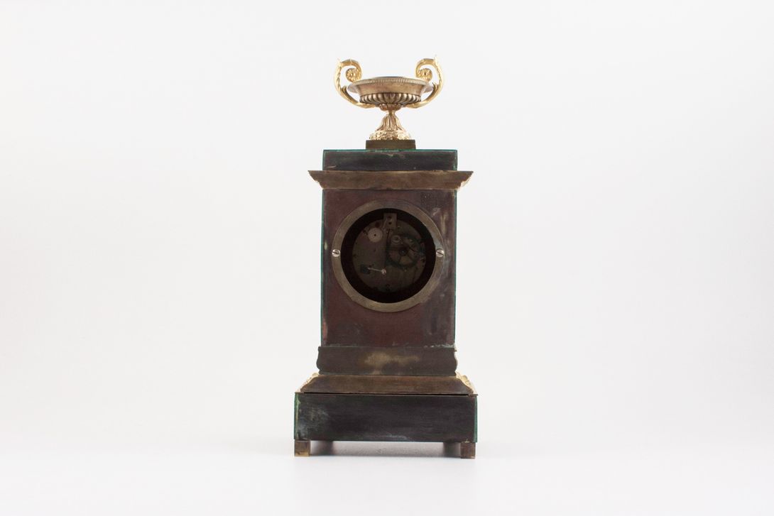 Foto Malachite Empire Clock 1840