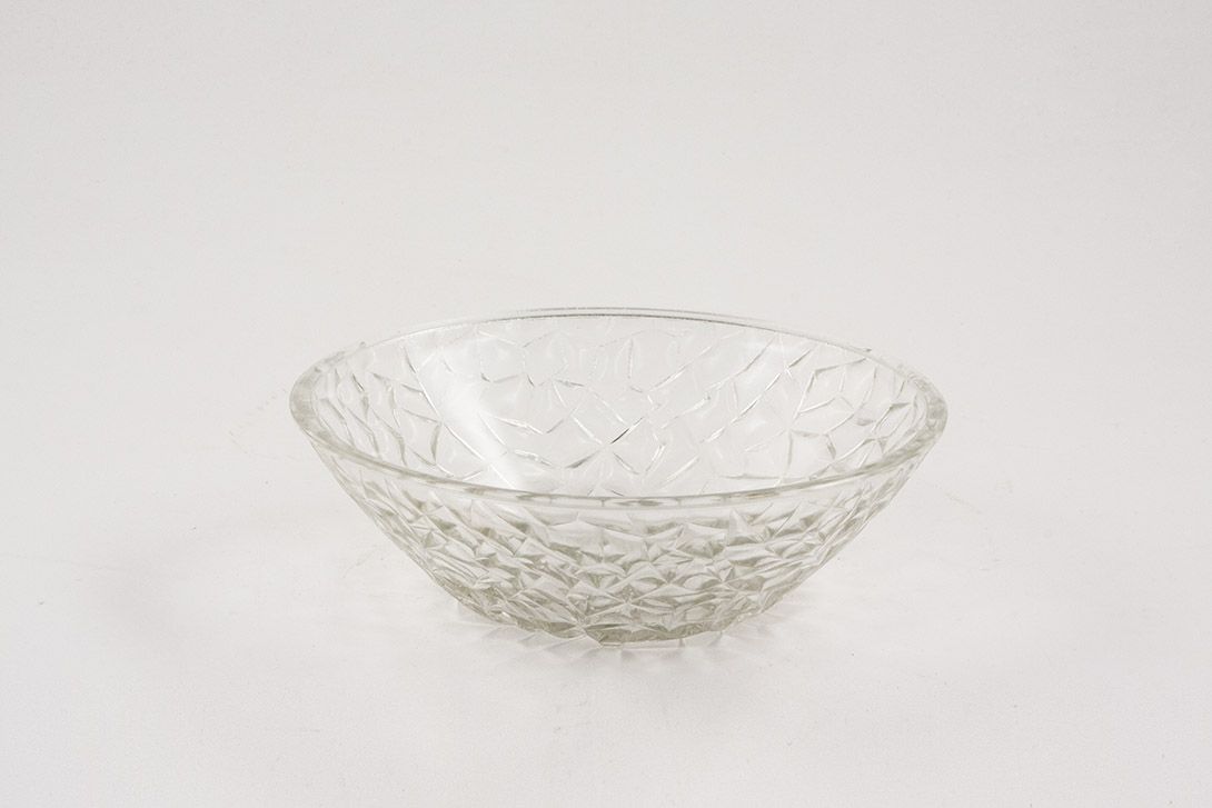 Foto Glass Bowl with Hilly Relief