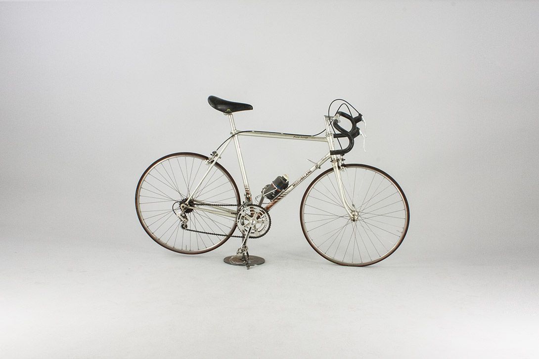 Foto Silver Motobecane Racing Bike 1972 h104x170x42