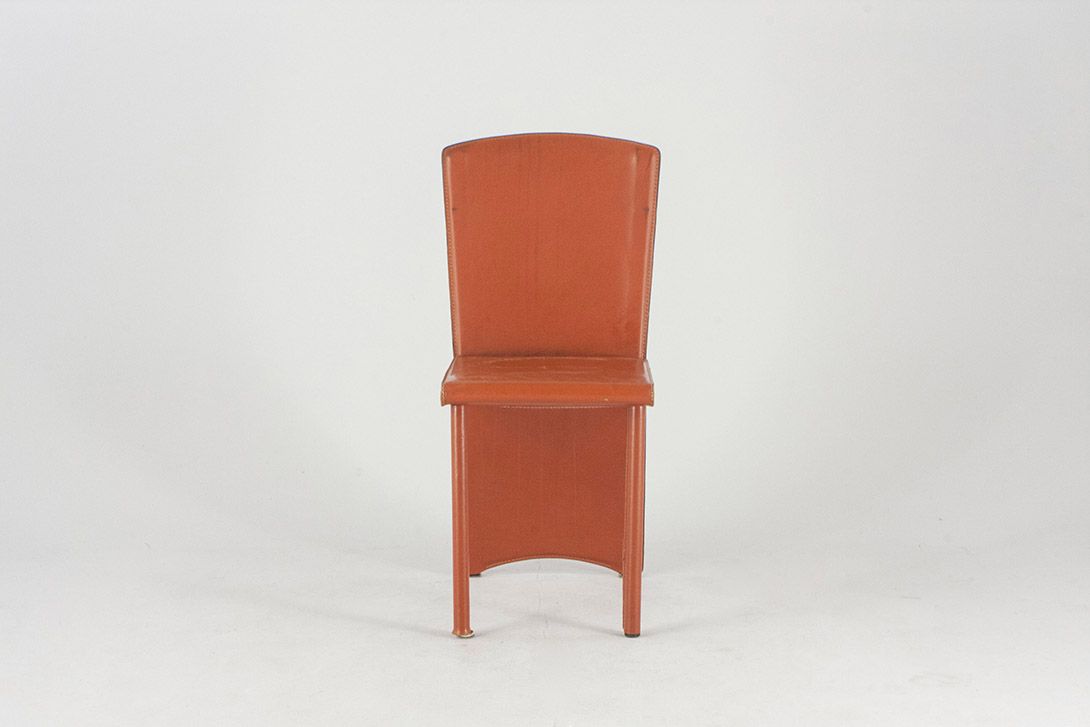 Foto Zanotta Memphis Leather Chair 1982