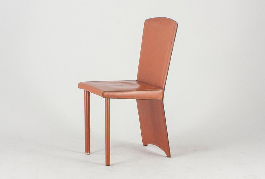 Foto Zanotta Memphis Leather Chair 1982