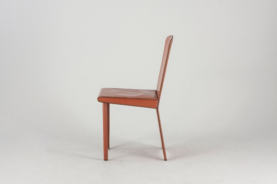 Foto Zanotta Memphis Leather Chair 1982