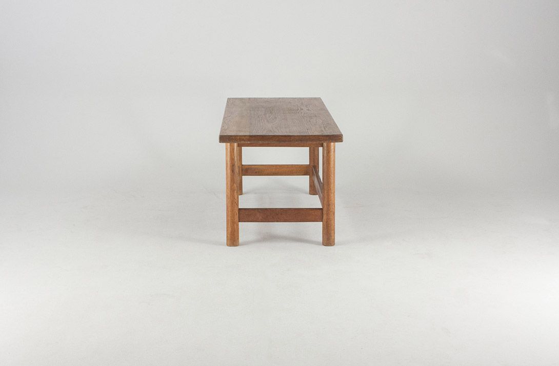 Foto Modern Oak Bench Germany 1935 ​h50x126x50