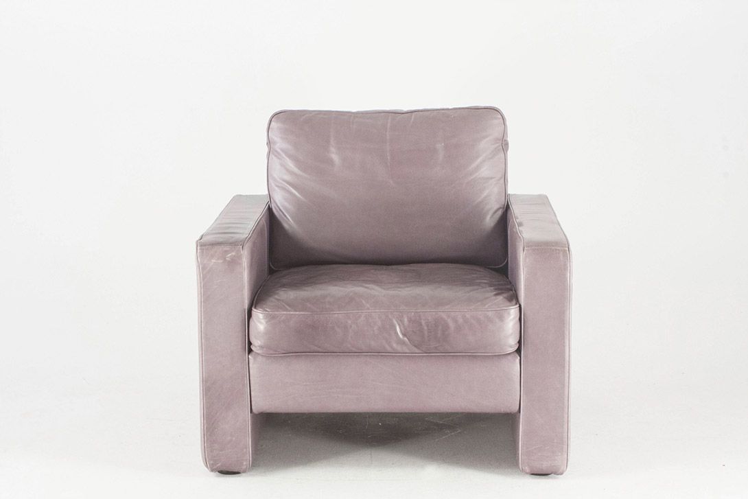 Foto Grey COR Cornesta Leather Armchair