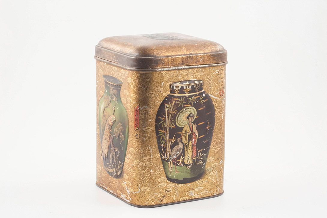 Foto Tea Tin Exotic h​25 Shanghai 1920