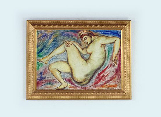 Foto Expressionist Oil Painting Flying Helena 1999 h65x85 32A1
