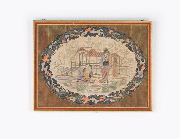 Foto Japanese Weave Picture Embroidery 1870 h50x65 27E5