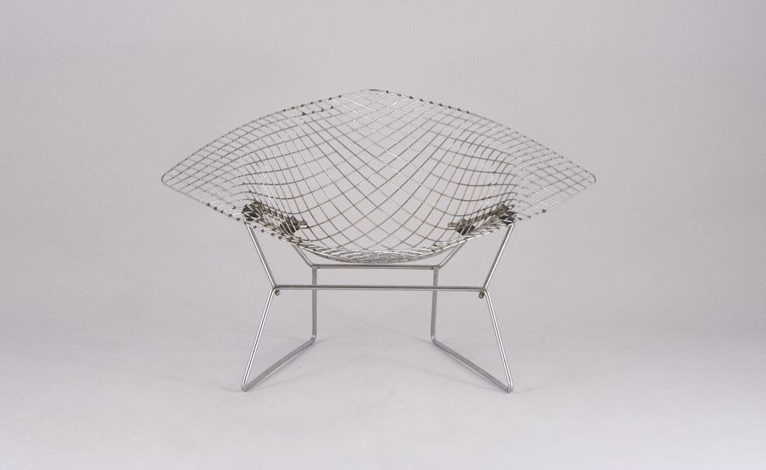 Foto Big Diamond Chair Harry Bertoia Chrome