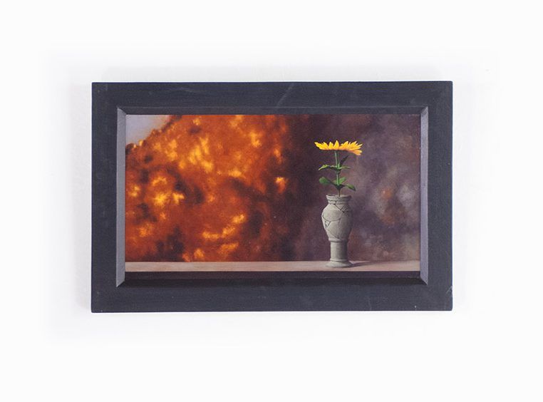 Foto Explosion And Flower ​55&#215;68 cm 11B5