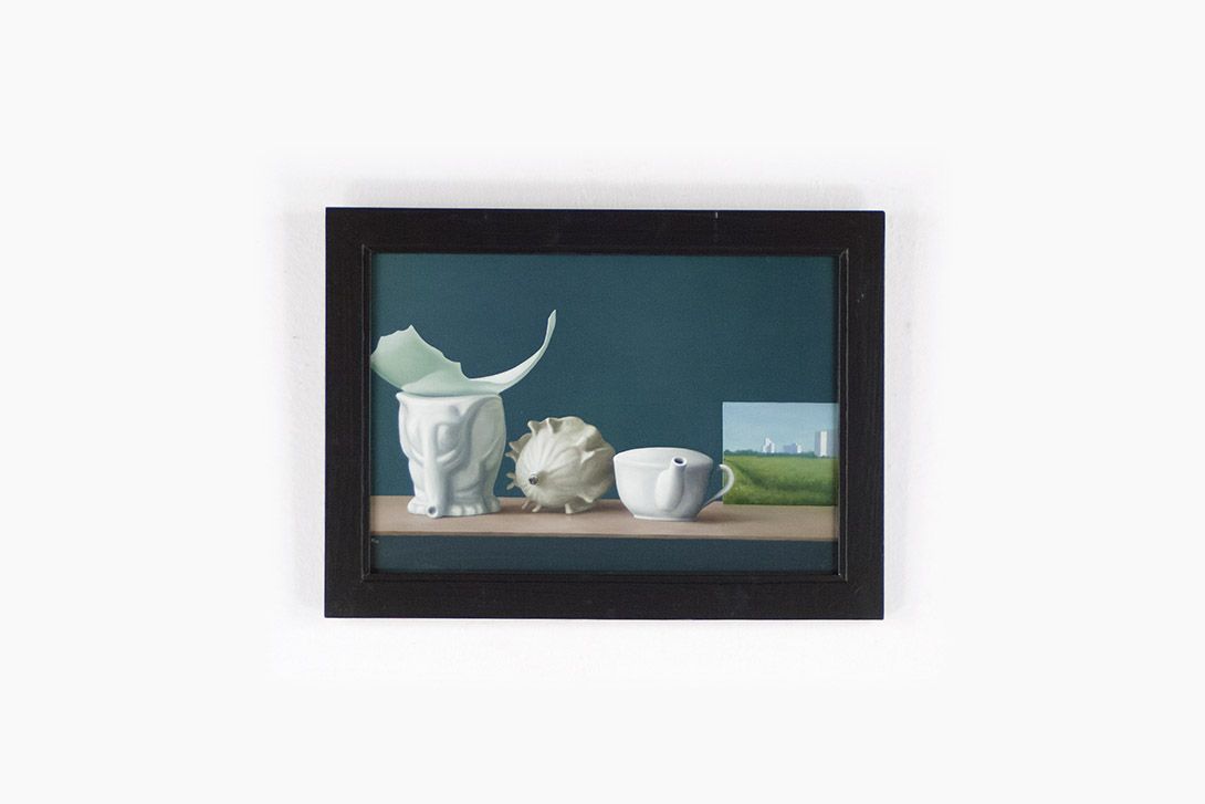 Foto Oil Painting Still Life Porcelain ​38x51cm 11B2