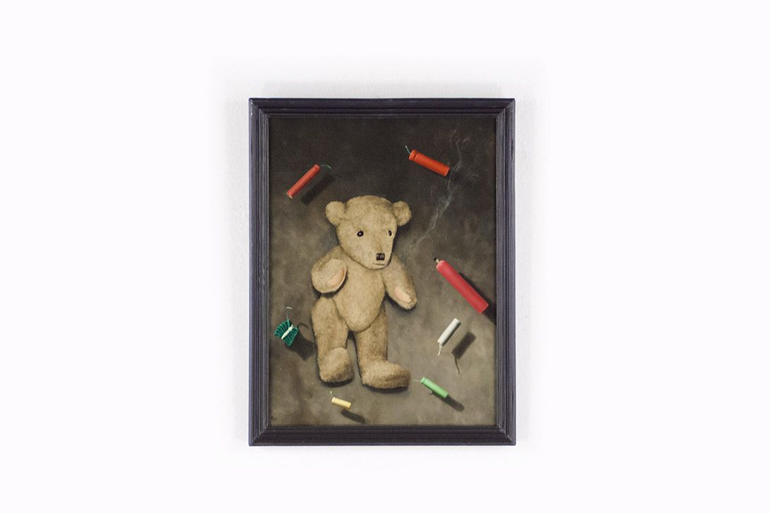 Foto Painting 2003 Crackers 53&#215;40 cm 11C9