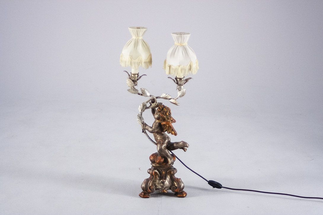 Foto Small Brass Angel Lamp ​h63