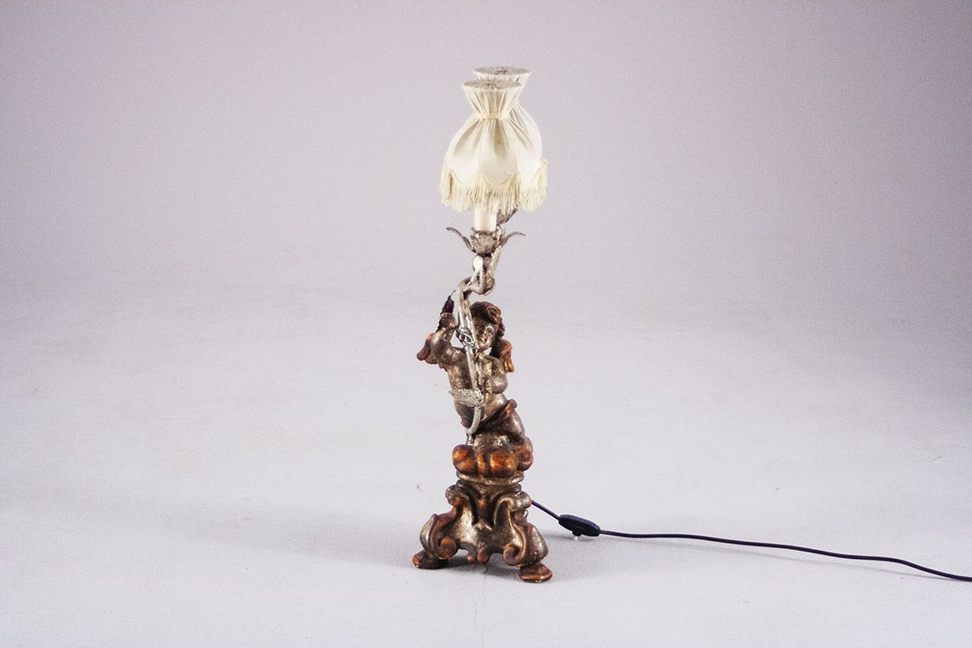 Foto Small Brass Angel Lamp ​h63