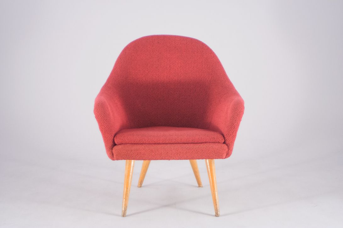 Foto Cocktail Chair with Armrests by Miroslav Navratil 1954