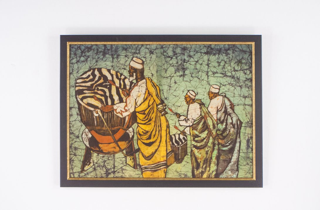 Foto Batic African Musicians 1967 h59x71x2 2A10
