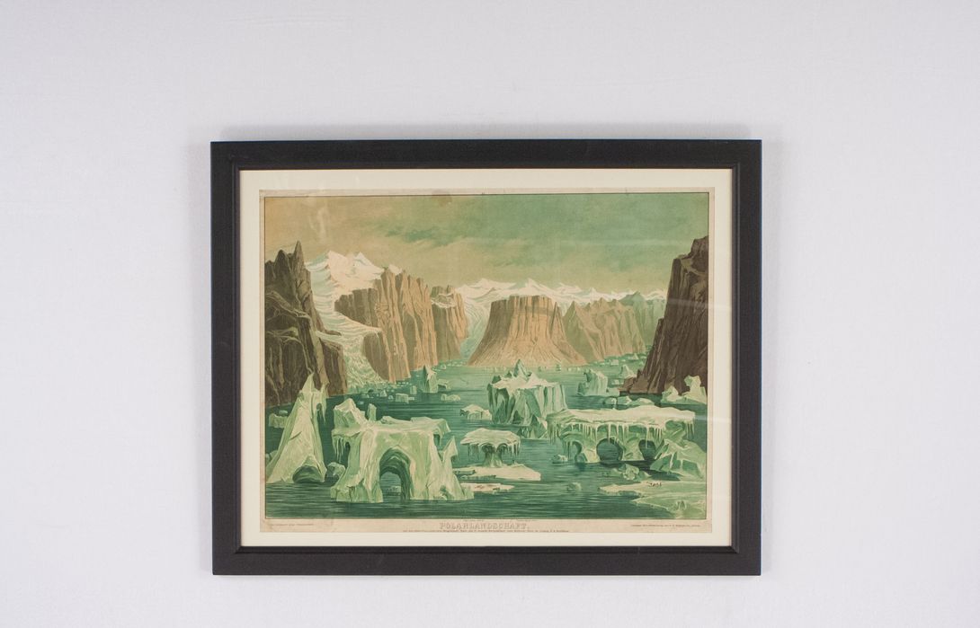 Foto Litho Wall Chart Polar Landscape 1900 h60x85 34D5